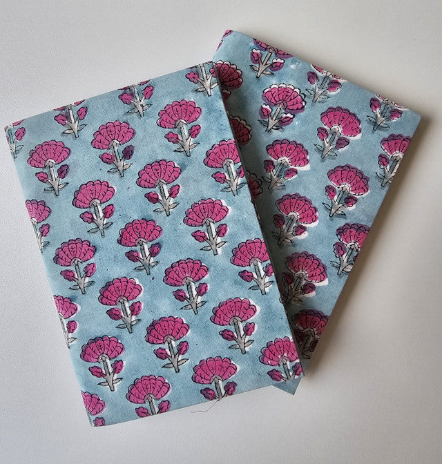 Cotton Paper Notebook - Pink Bloom Notebook