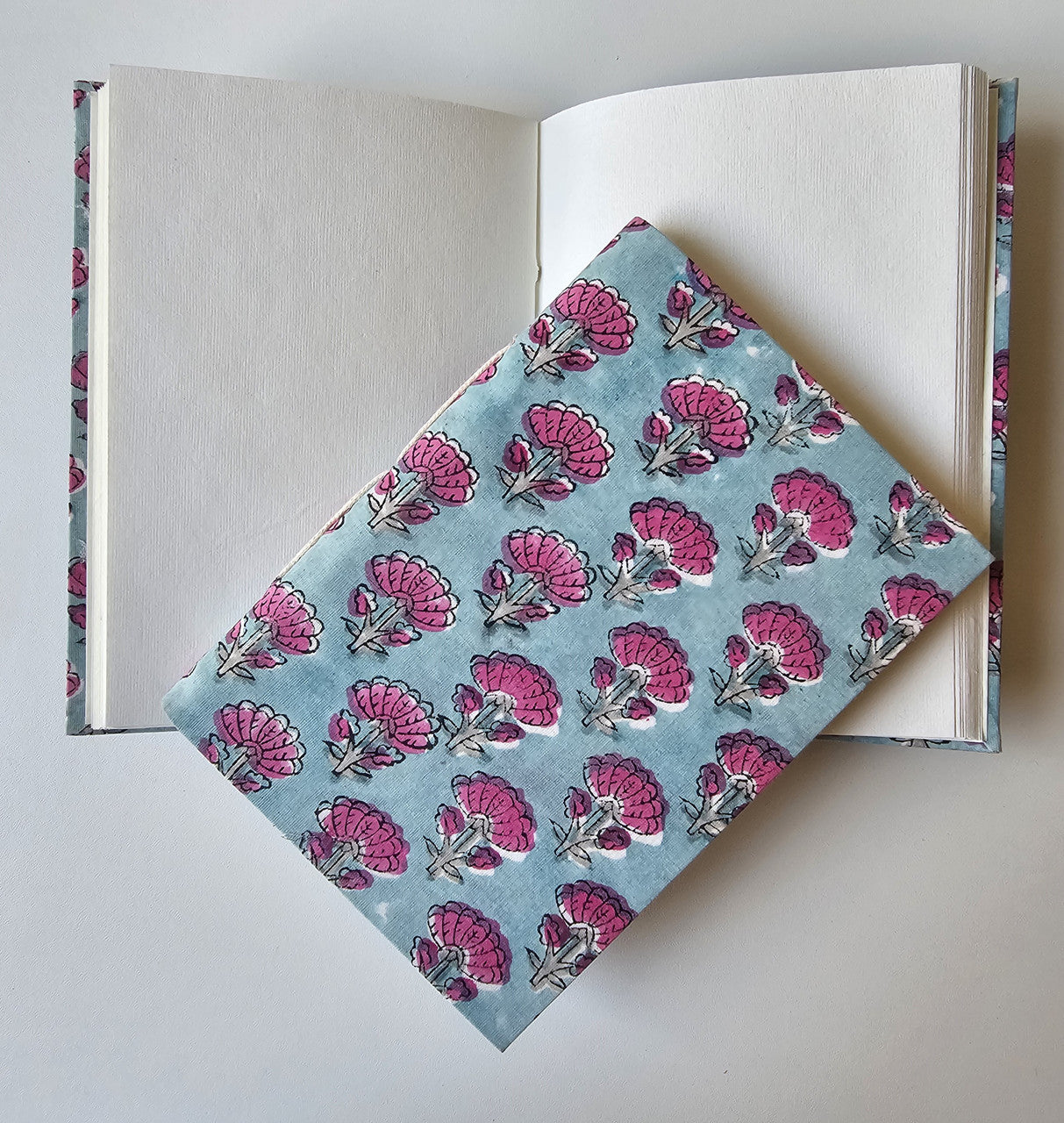 Cotton Paper Notebook - Pink Bloom Notebook