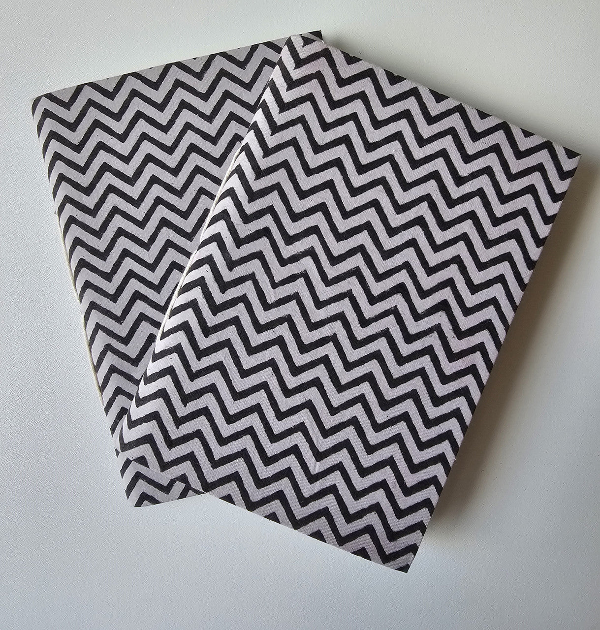 Cotton Paper Notebook - Zigzag Notebook