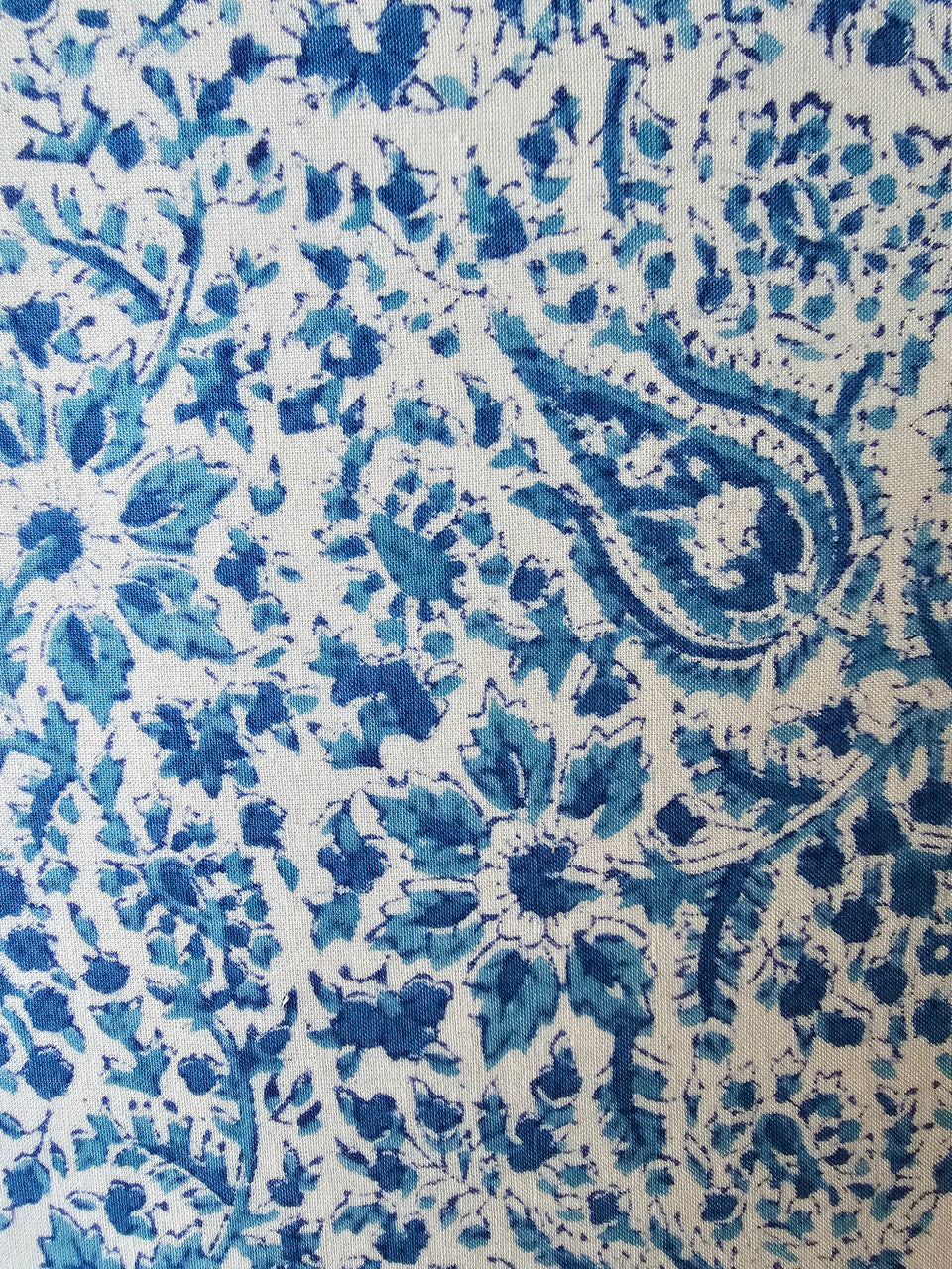 Cotton Paper Notebook - Blue Blossom Notebook