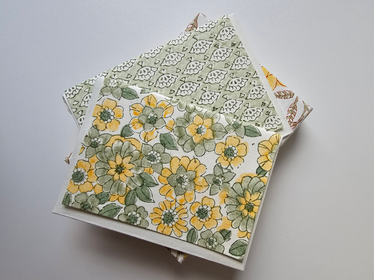 Notecard-Envelope Set- Golden Bloom Meadow