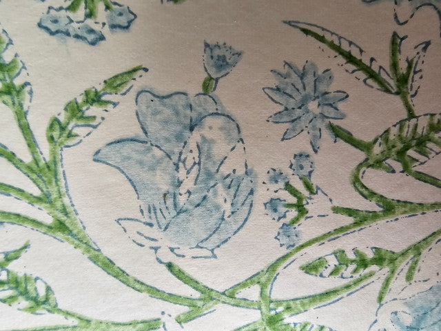 Notecard-Envelope Set- Mint Leaf Elegance