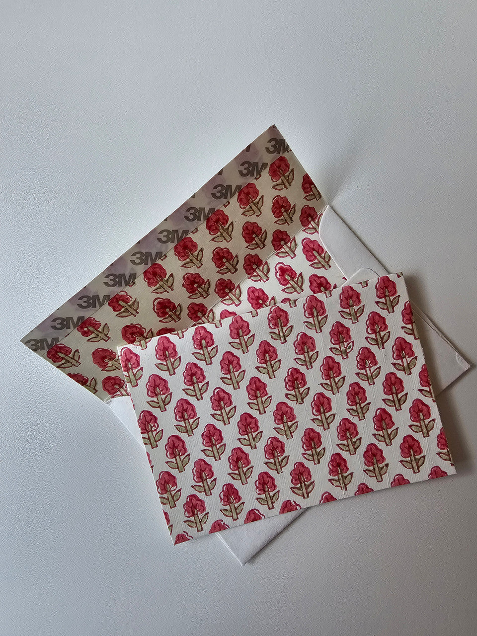 Notecard-Envelope Set- Verdant Rose Harmony