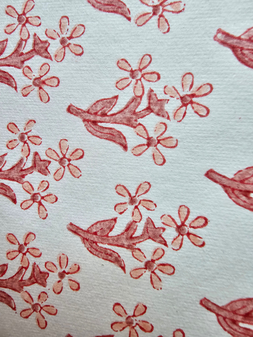 Notecard-Envelope Set- Crimson Bloom Symphony