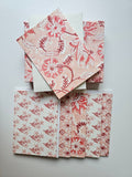 Notecard-Envelope Set- Crimson Bloom Symphony