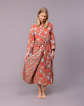 Beautiful Lotus Reversible Cotton Kimono