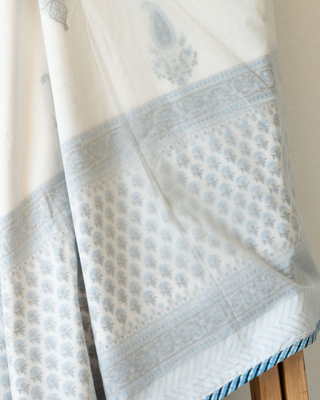 Heritage Harmony - Hand-block printed Muslin Blanket