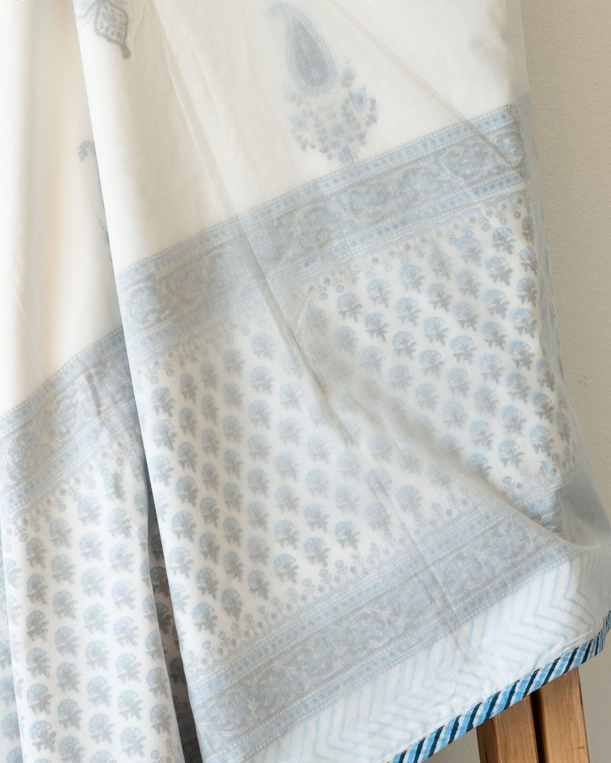 Heritage Harmony - Hand-block printed Muslin Blanket