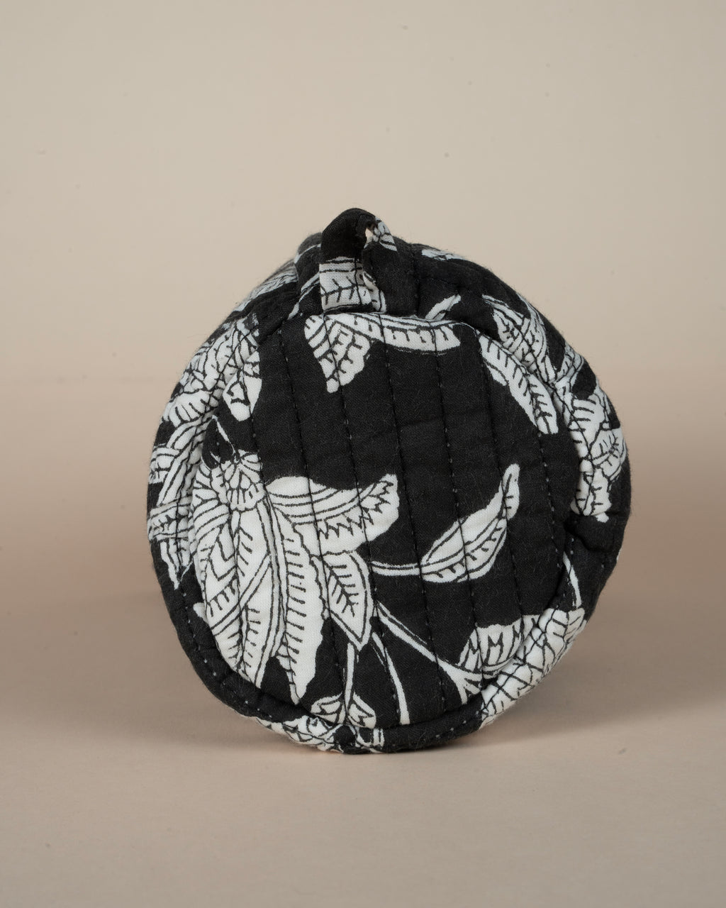 Stationary Pouch_Floral Black
