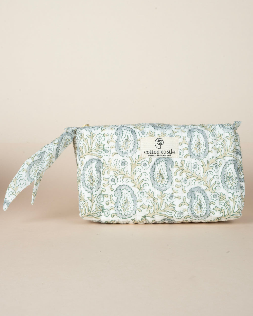 Lunar Paisley Motifs_Handblock Printed Utility Pouches