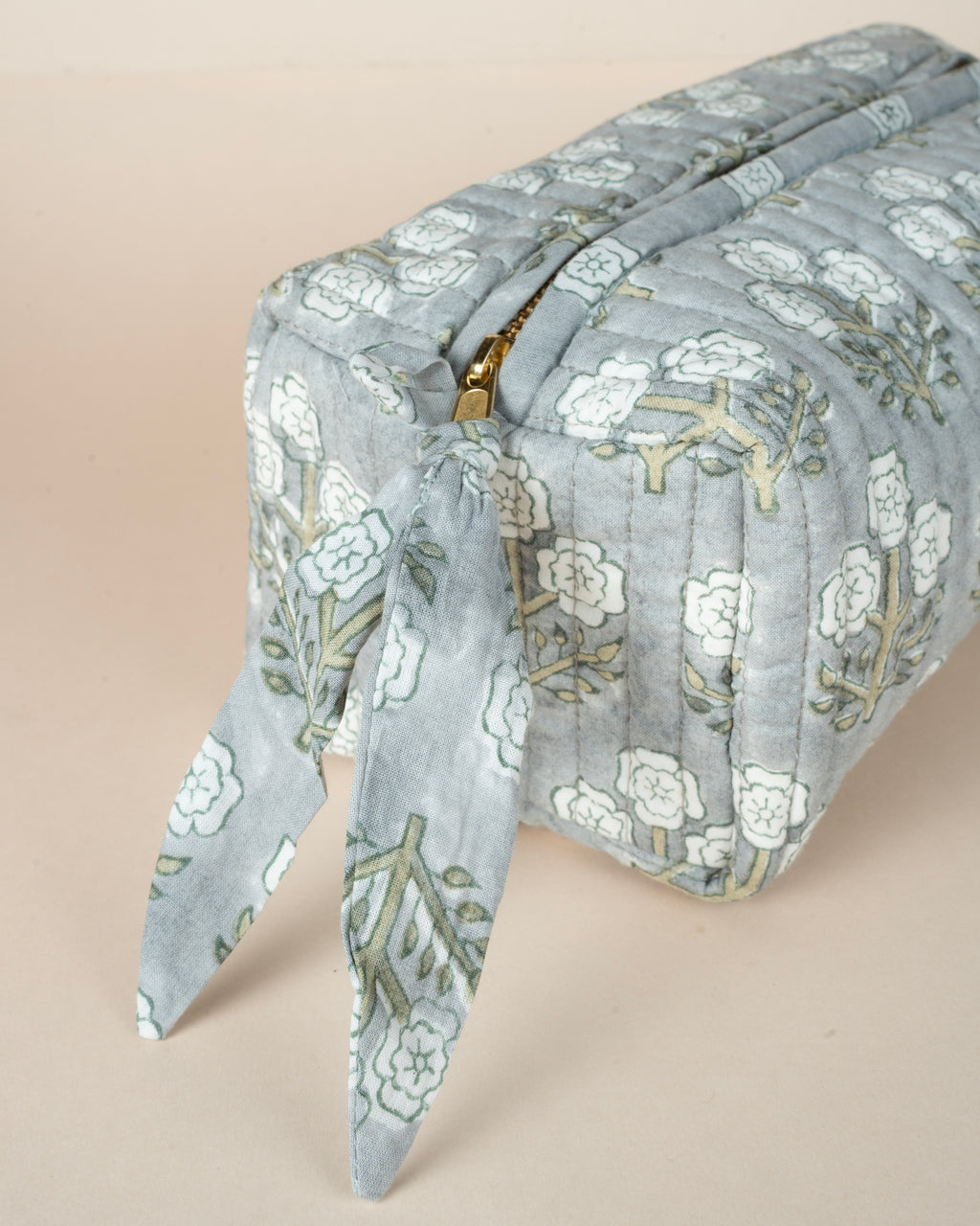 Lunar Paisley Motifs_Handblock Printed Utility Pouches