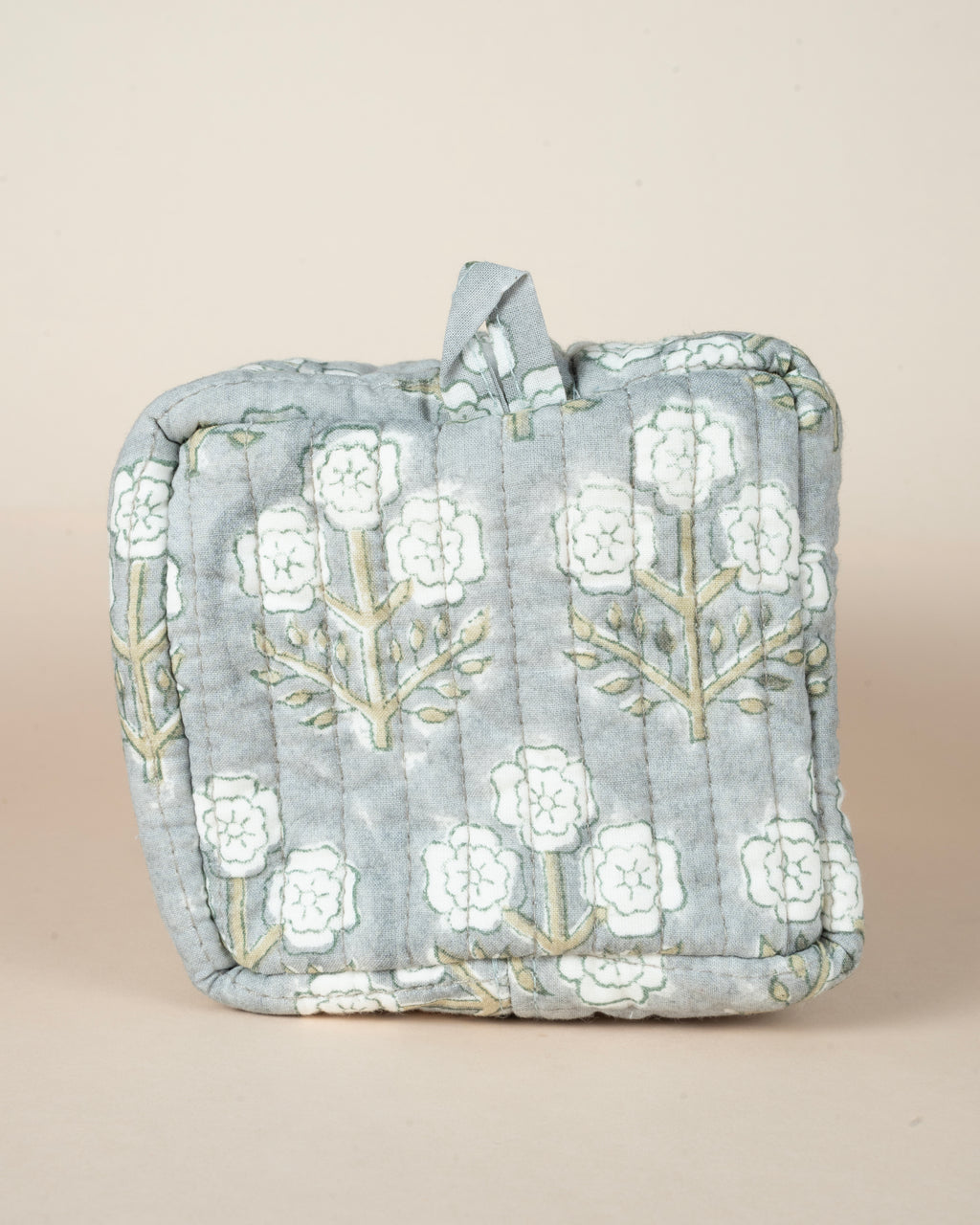 Lunar Paisley Motifs_Handblock Printed Utility Pouches