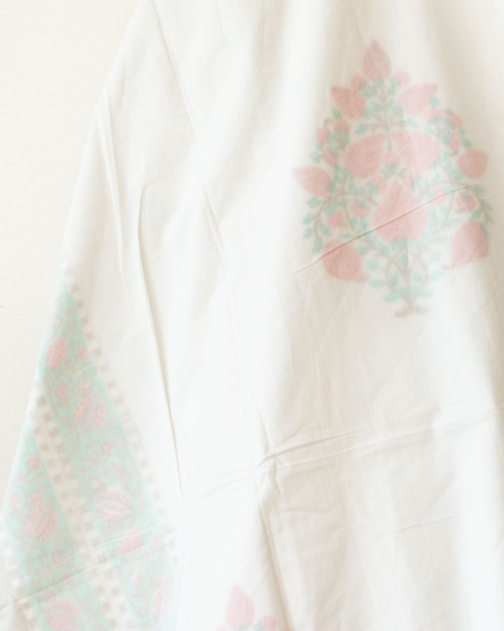 Lush Berry Bliss - Hand-block printed Muslin Blanket