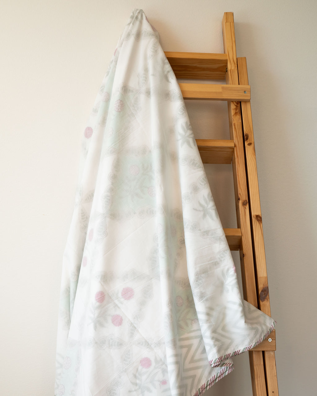 Vintage Garden - Hand-block printed Muslin Blanket