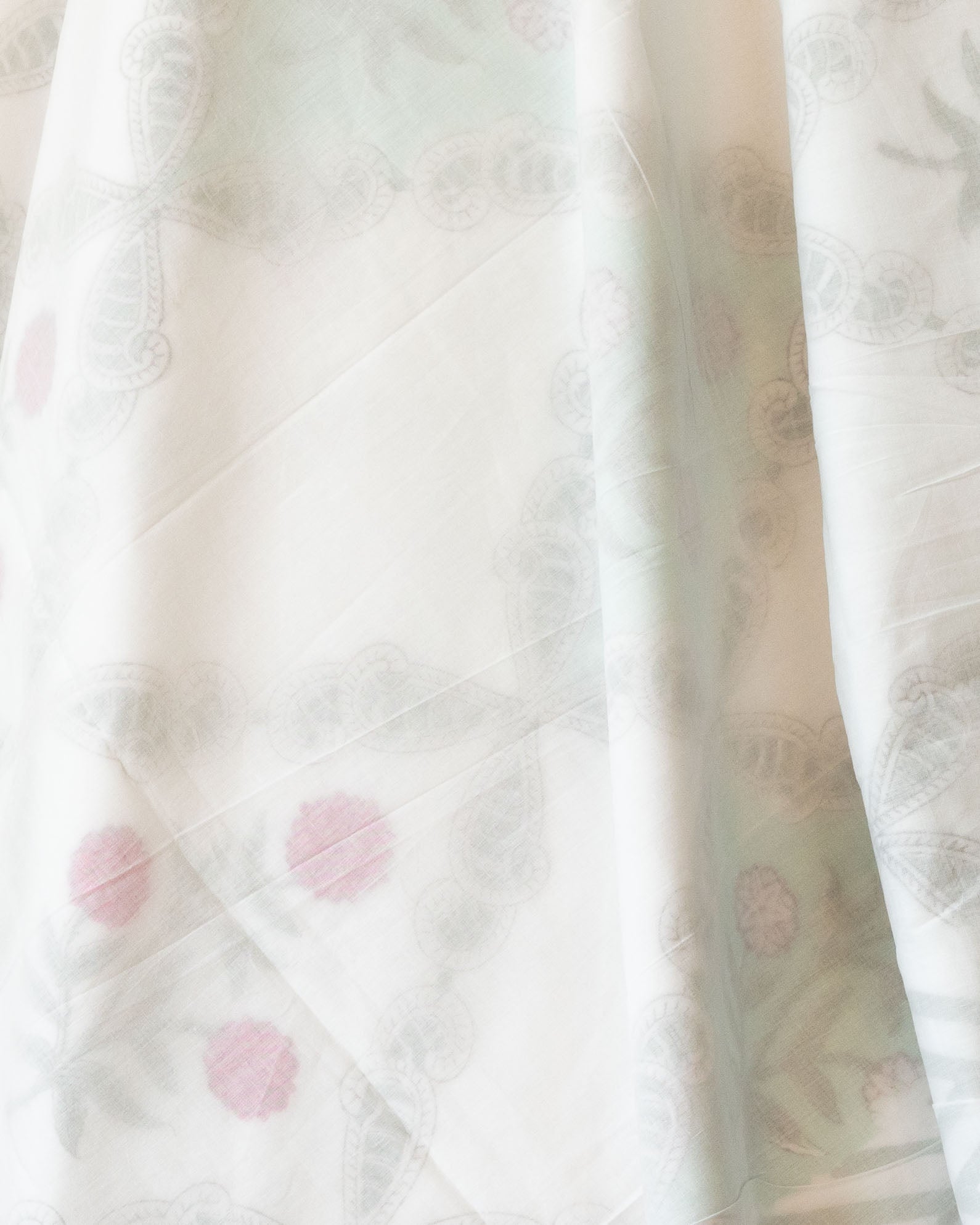 Vintage Garden - Hand-block printed Muslin Blanket