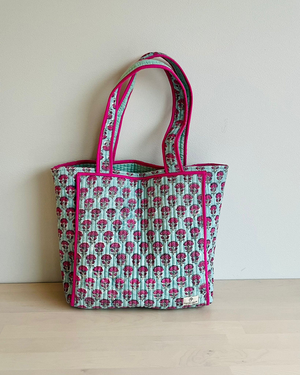 Yoga Mat Tote Bag - Lush Garden