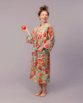 Meadow Bloom – Cotton Waffle Bath & Sauna Robe