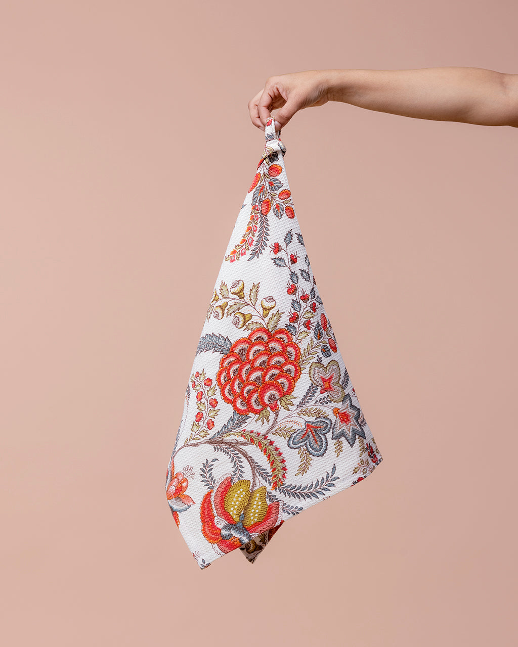 Ivory Bloom Bath Towel & Hand Towel