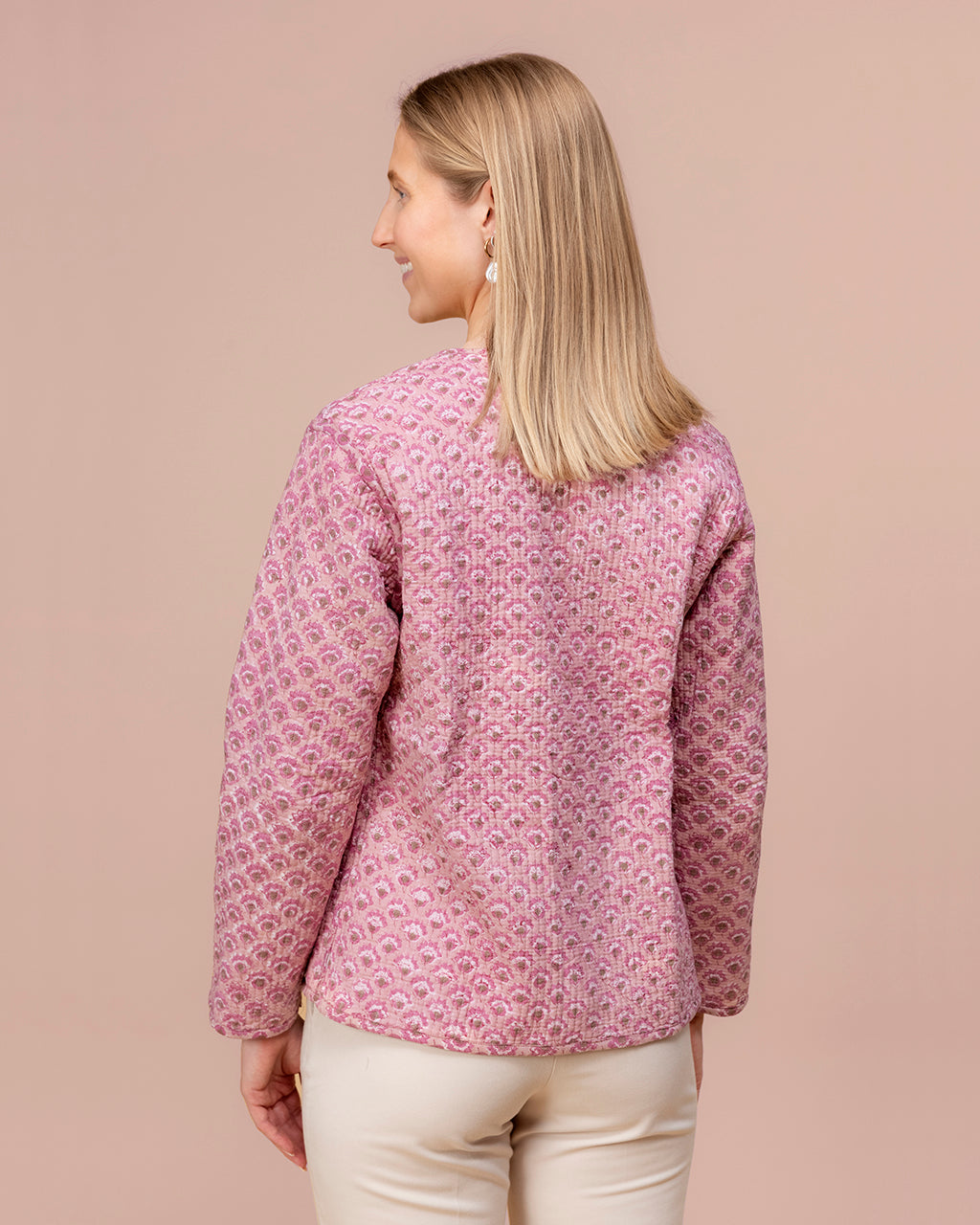 Blush Bloom Reversible Jacket