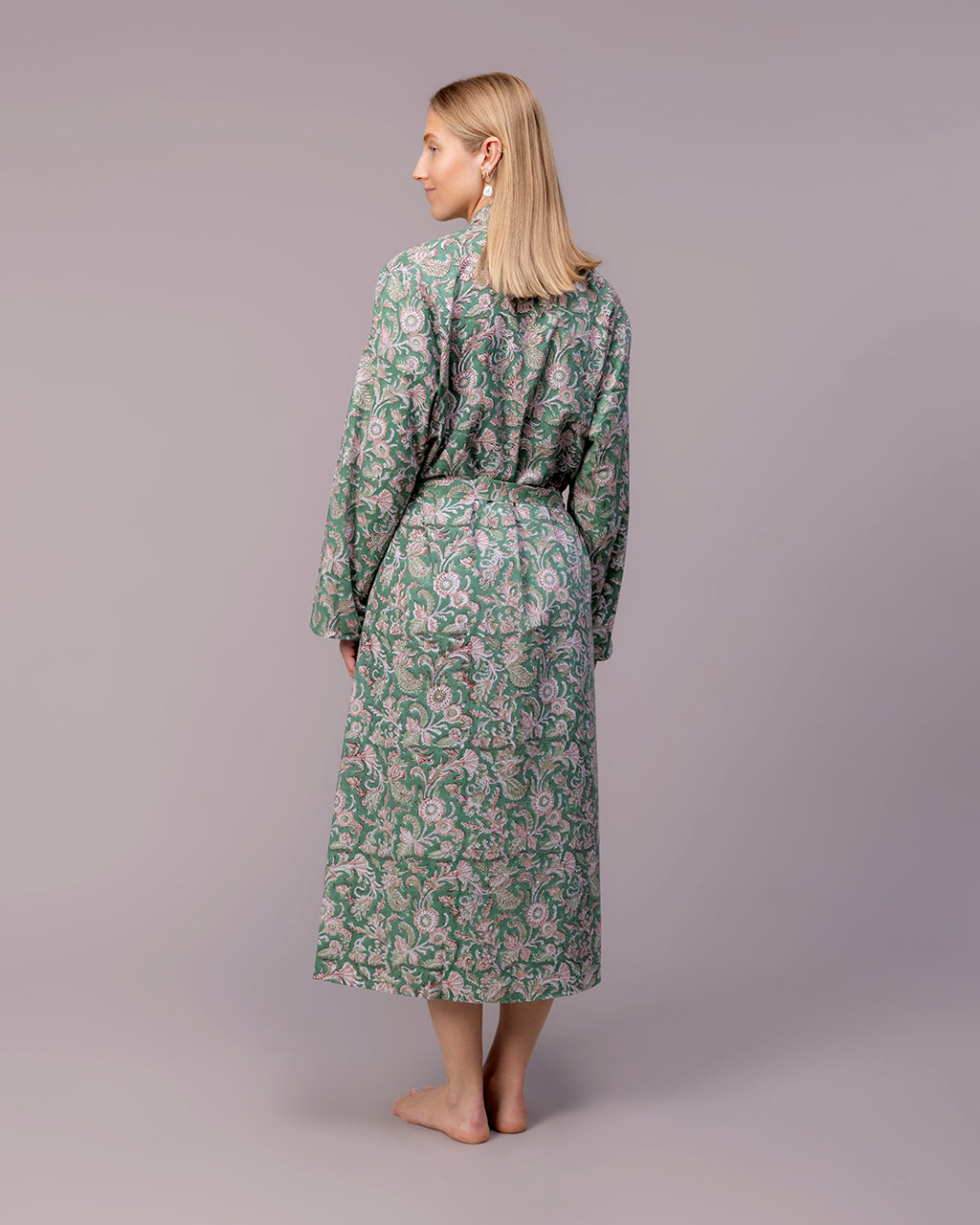 Garden Tapestry Reversible Cotton Kimono