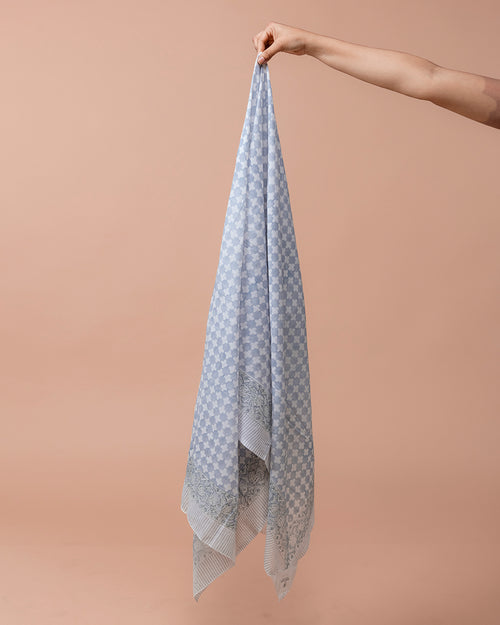 Cloud Check Sarong