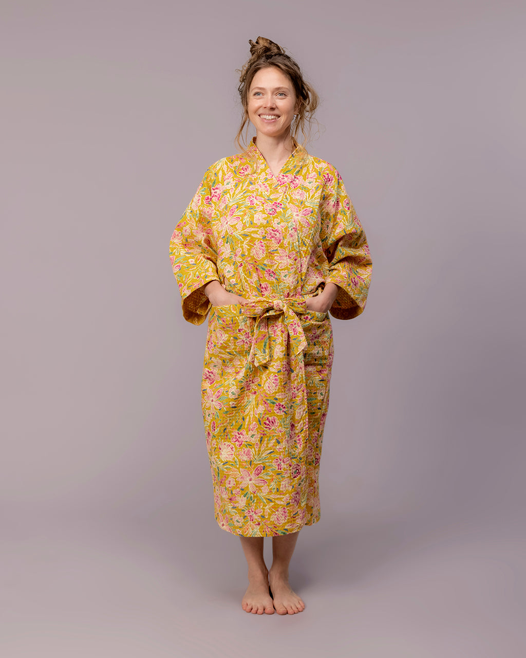 Sunlit Garden Bath & Sauna Robe